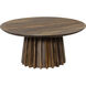 Cameron 31 X 31 inch Dark Wood Coffee Table