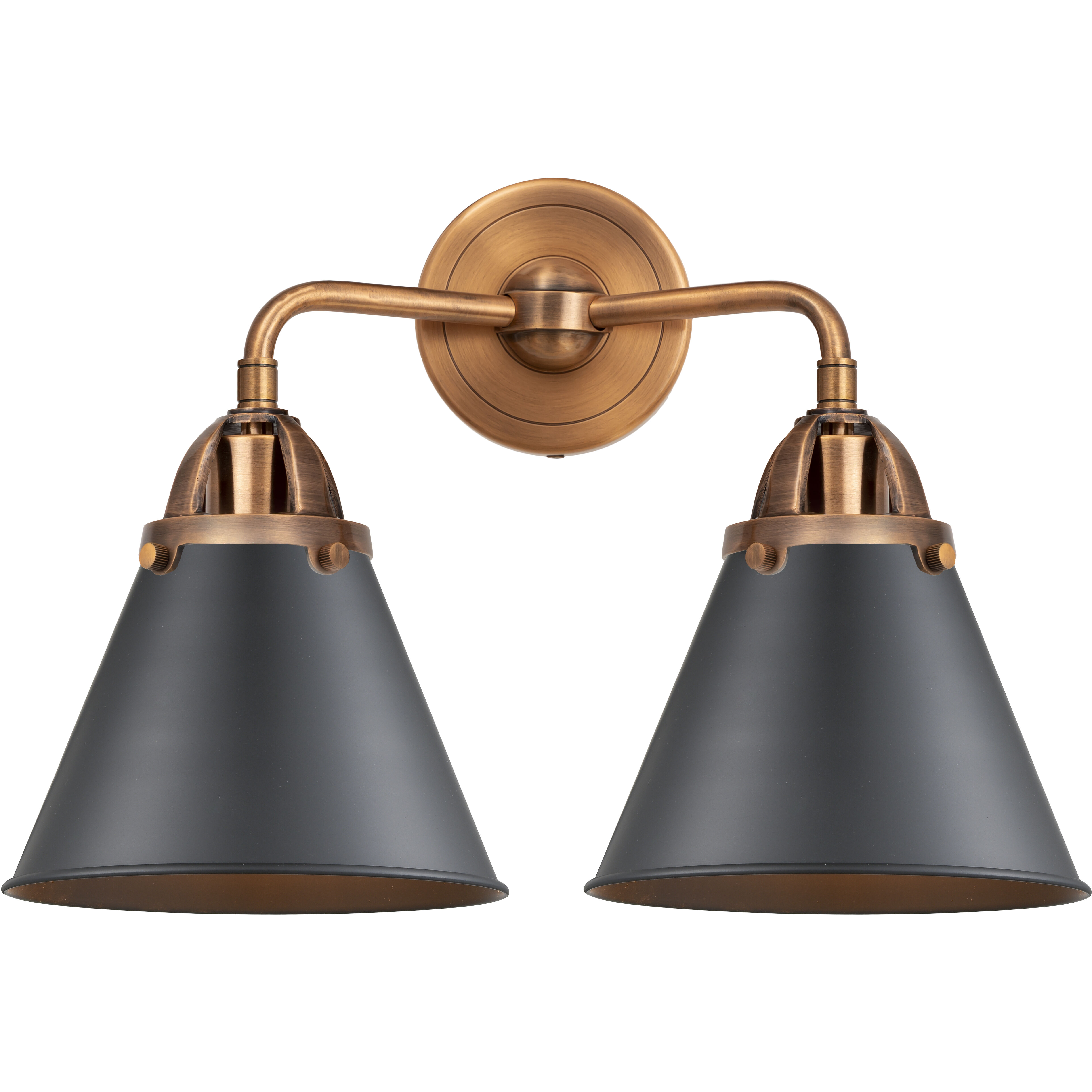 Black and copper vanity light hot sale