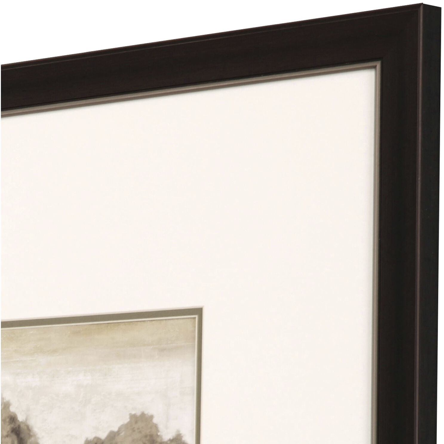 Autumnal Glade Neutral and Brown Framed Art, Propac