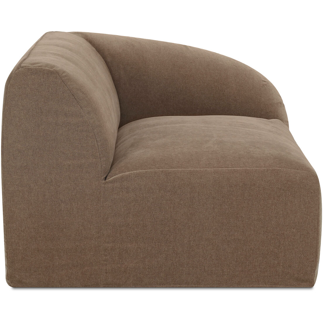 Isla Brown Right Arm Facing Chair