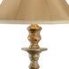Chelsea House 31 inch 150.00 watt Hand Rubbed Antique Green Buffet Lamp Portable Light