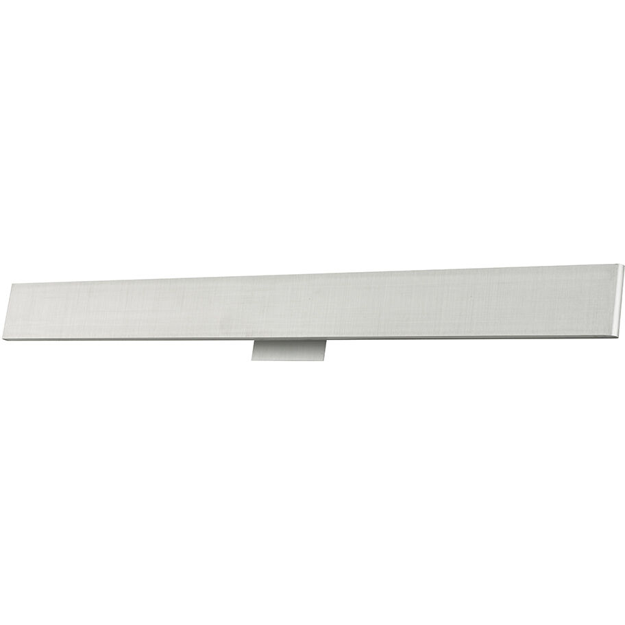Slim LED 36 inch Brushed Aluminum Bath Vanity Light Wall Light