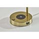 Dax 16 inch 9.00 watt Antique Brass Wireless Charging Desk Lamp Portable Light