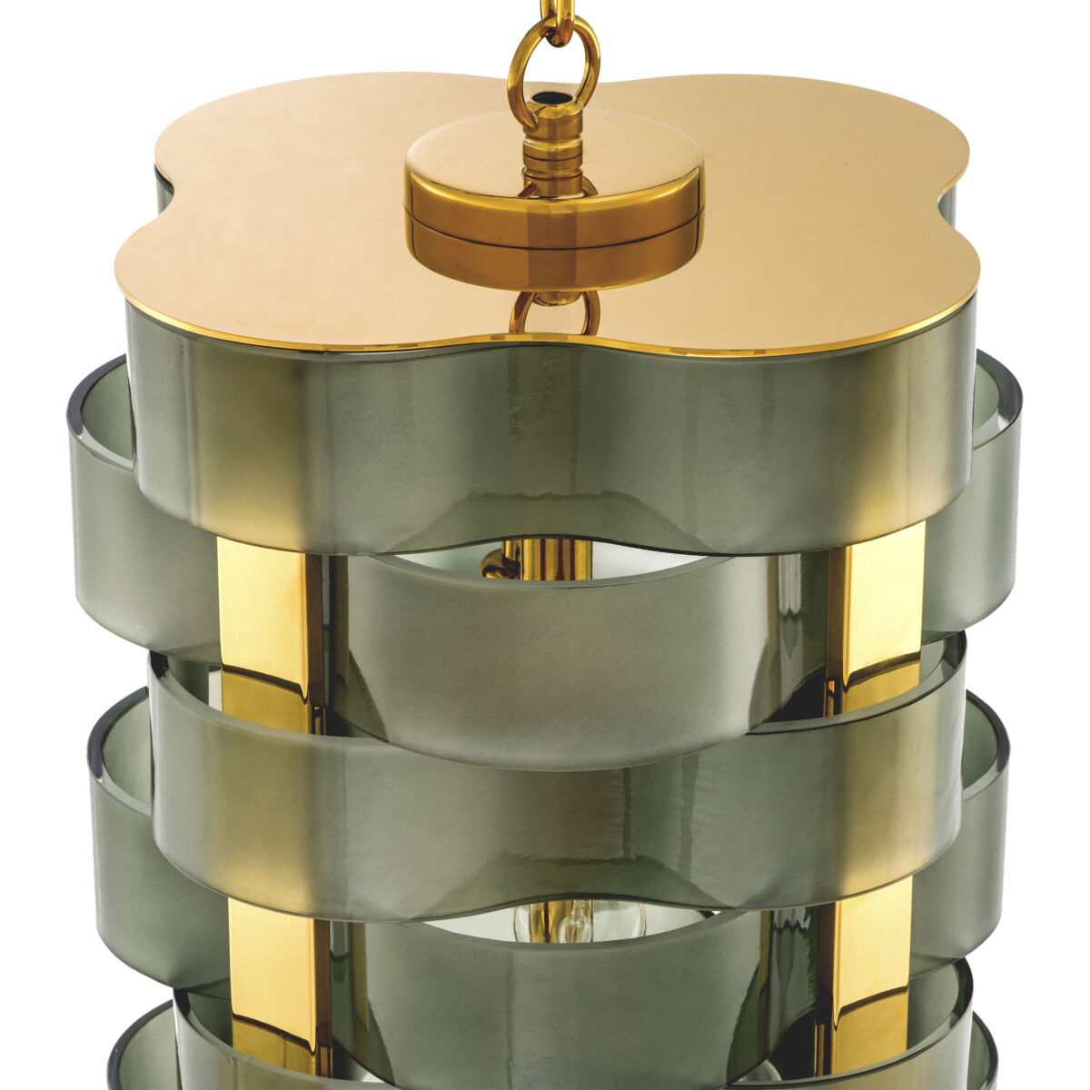 Martinique 4 Light 12.99 inch Gold Chandelier Ceiling Light