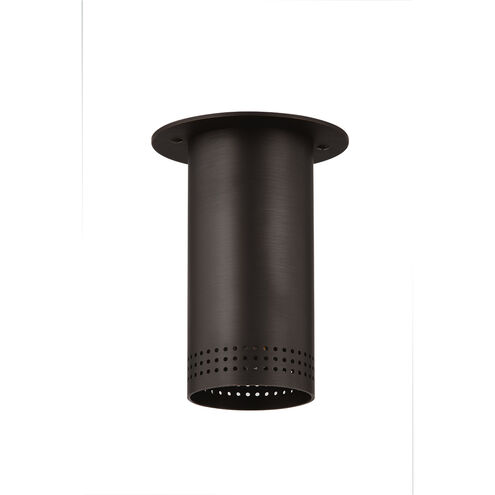 Berg 1 Light 4.75 inch Bronze Flush Mount Ceiling Light