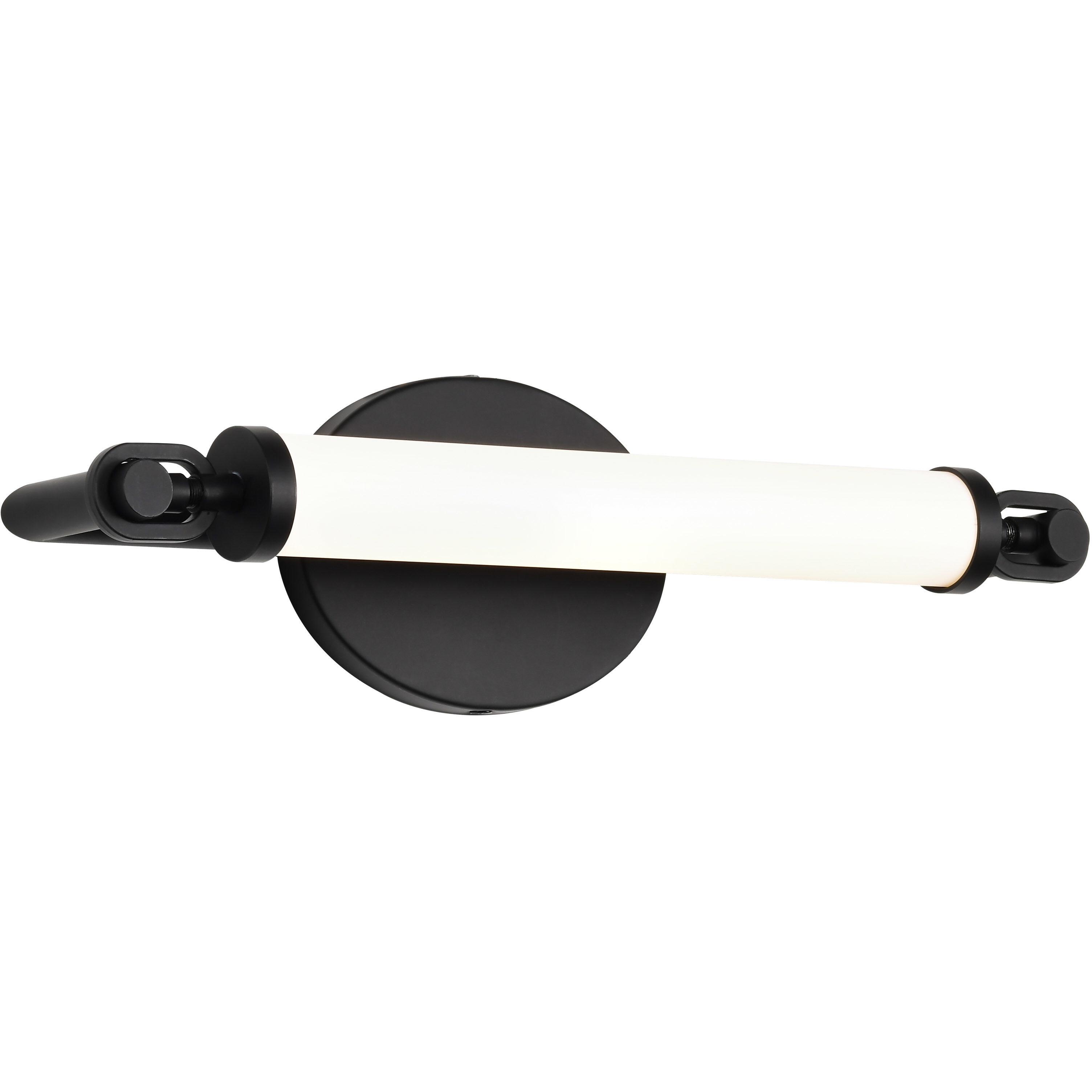 Edgeworth LED 15.75 inch Matte Black Vanity Light Wall Light