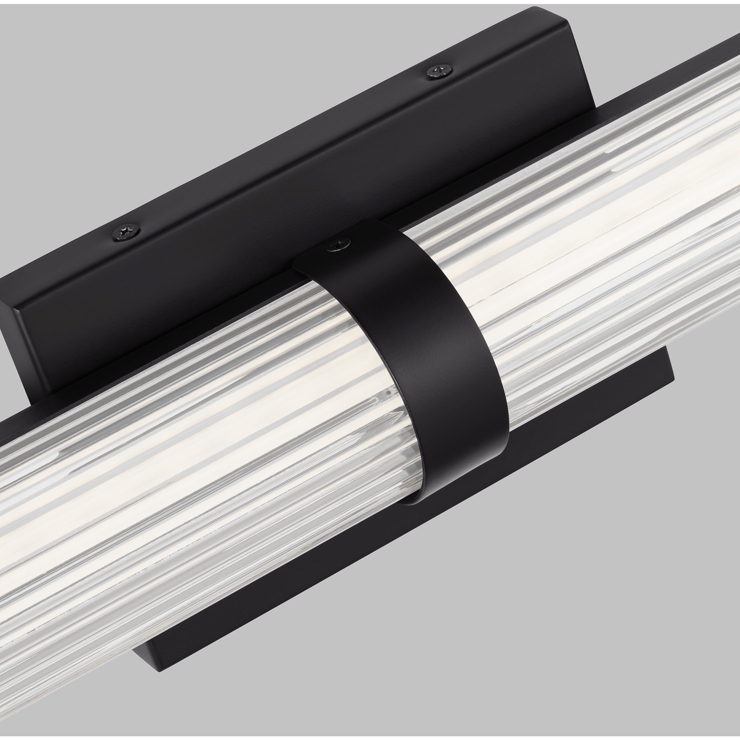 Syden Bath Vanity Wall Light in Midnight Black