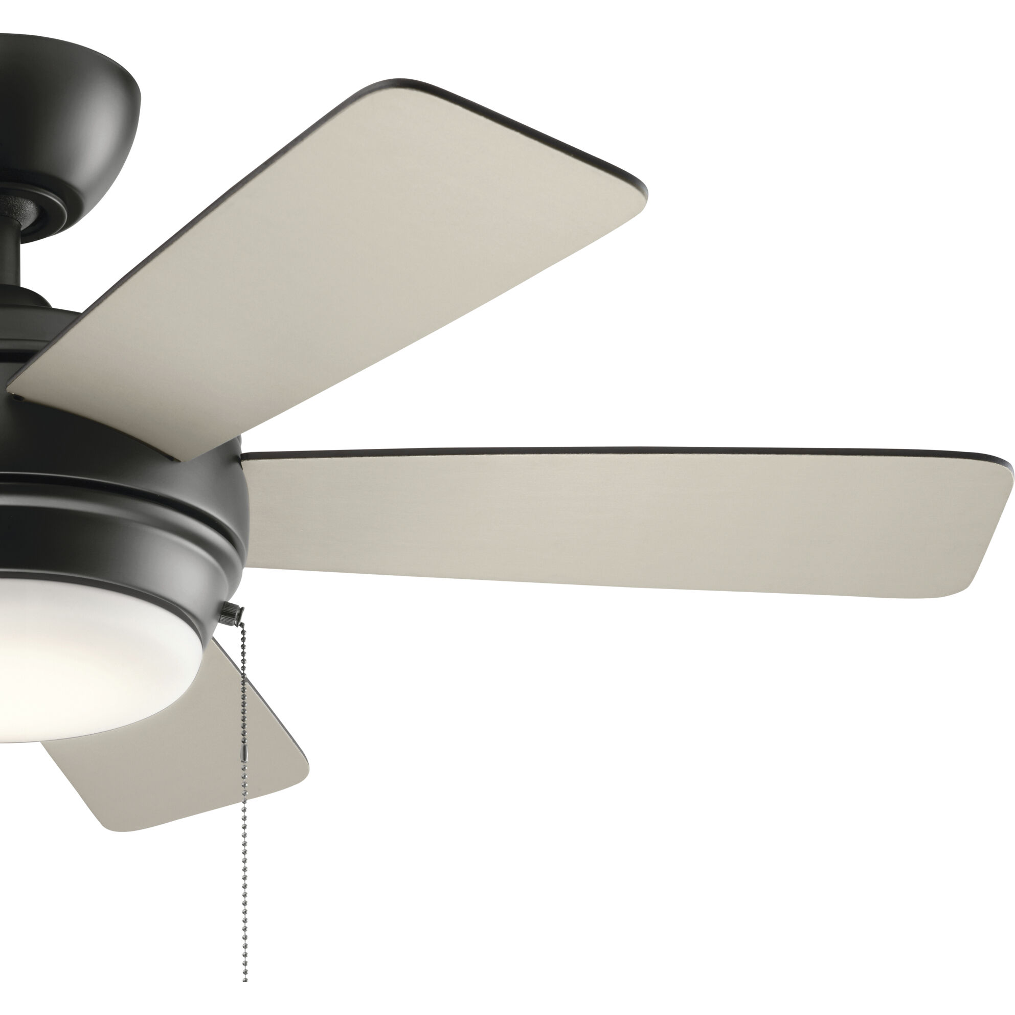 Starkk 42 inch Satin Black with Black Blades Ceiling Fan