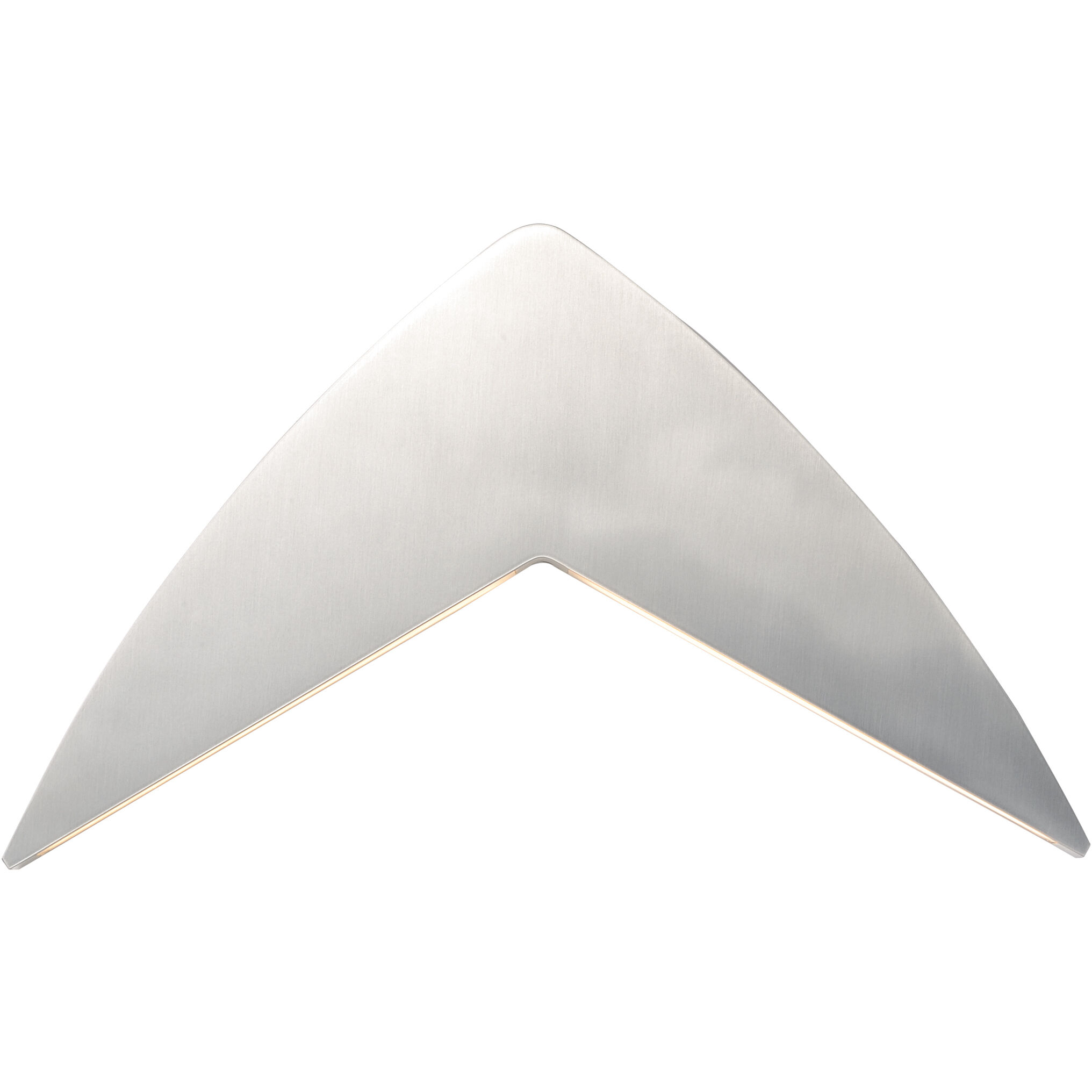 Alumilux V Wall Sconce Wall Light in Satin Aluminum