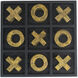 Anita Black and Gold Decorative Accent