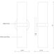 Milano Wall Sconce Wall Light in Brushed Nickel