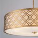 Arabella 6 Light Gold Pendant Ceiling Light