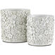 Jessamine 7 X 6 inch Cachepot, Small