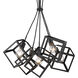 Cassio Pendant Ceiling Light in Matte Black