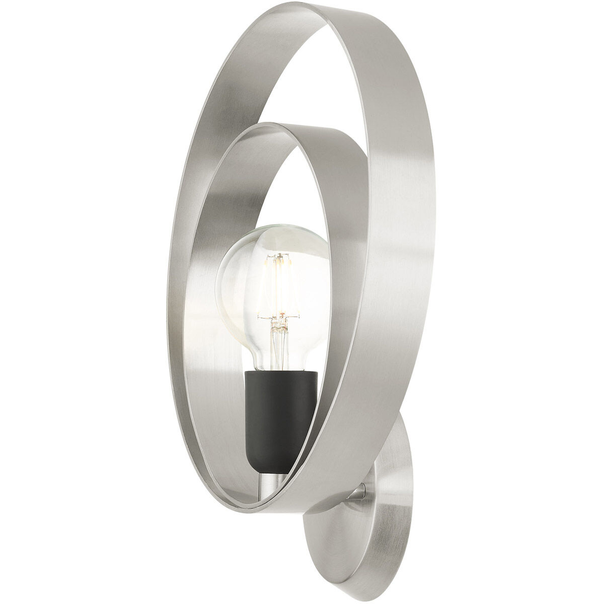 Modesto 1 Light 12 inch Brushed Nickel ADA ADA Single Sconce Wall Light