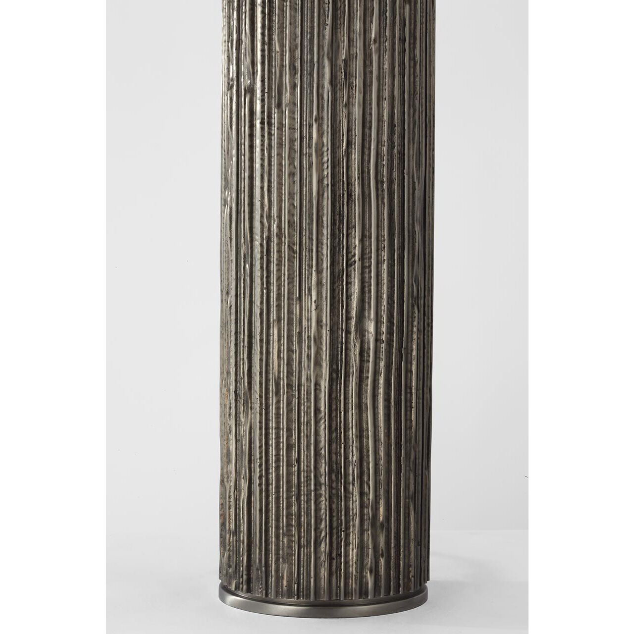 Anne-Marie Barton Fumar 29 inch 15.00 watt Ridged Graphite Table Lamp Portable Light