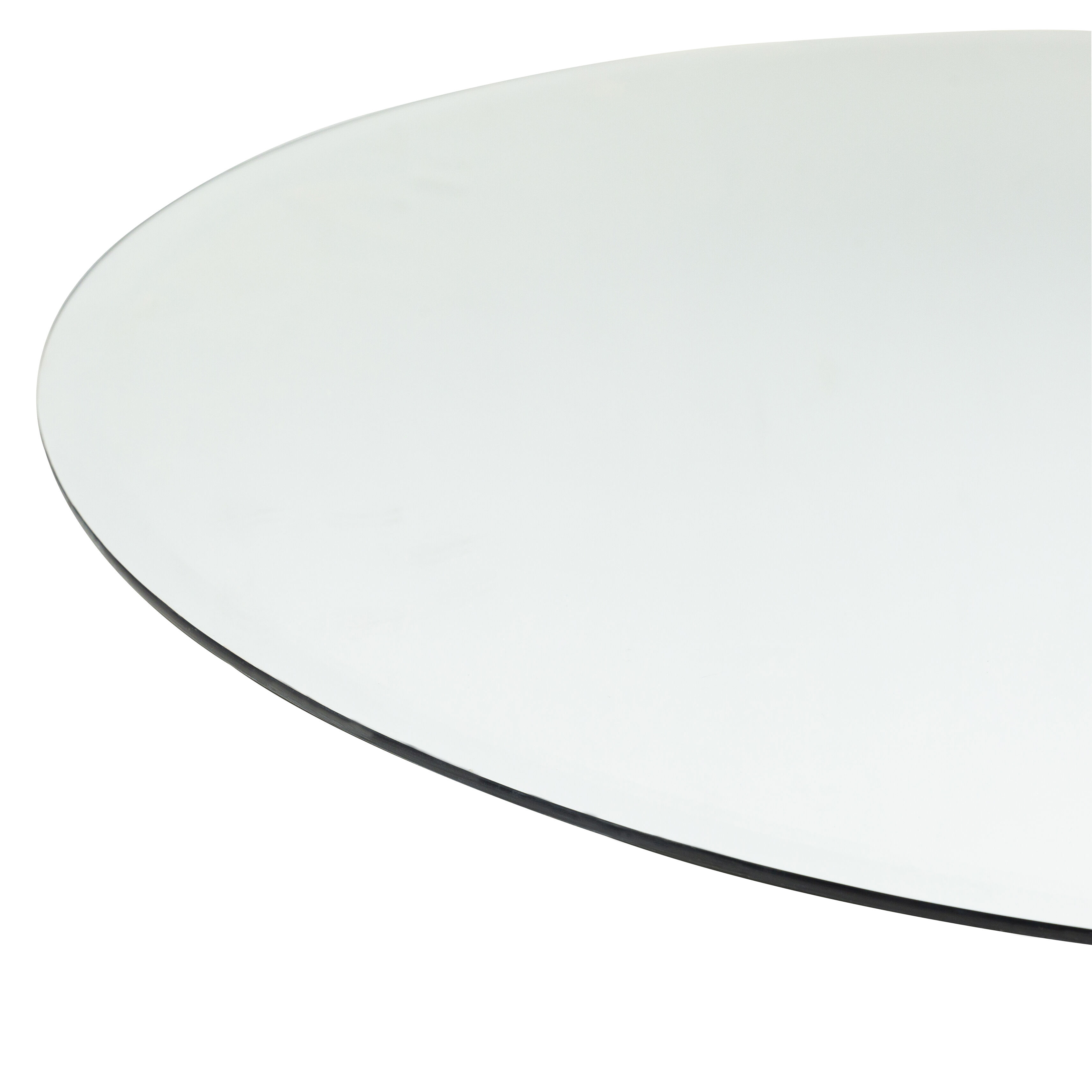 Contour 42 X 42 inch Light Grey Mirror, Round