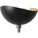 Luna Bella 72 inch 28 watt Weathered Brass Torchiere Floor Lamp Portable Light