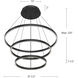 Cerchio LED 31.5 inch White Chandelier Ceiling Light