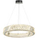 Alya LED 23.62 inch Polished Nickel Chandelier Ceiling Light