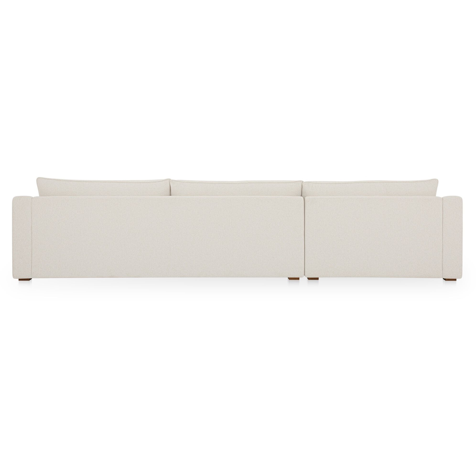 Farrow FO Flecked Oat Modular Sectional in Left, White, Left