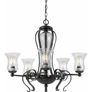 Signature 5 Light 28 inch Eternity Chandelier Ceiling Light