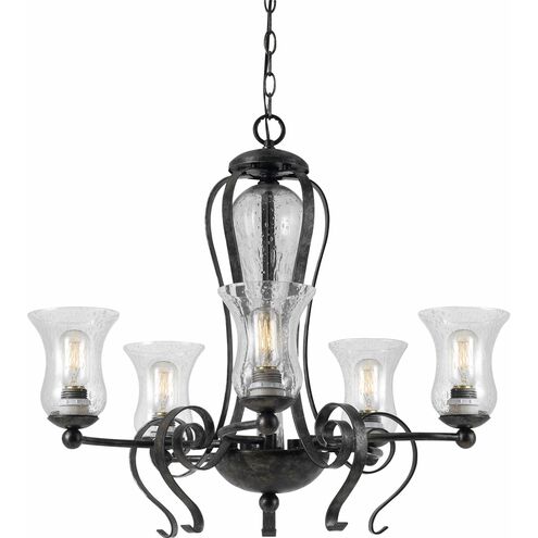 Signature 5 Light 28 inch Eternity Chandelier Ceiling Light