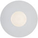 Elixir LED 9.88 inch Chrome Flush Mount Ceiling Light