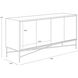 Algarve 68 X 20 inch Black / Champagne Gold Sideboard