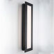 Frost LED 28 inch Black Outdoor Wall Light in 28in.