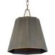 Granada 1 Light 15 inch Weathered Brass Pendant Ceiling Light