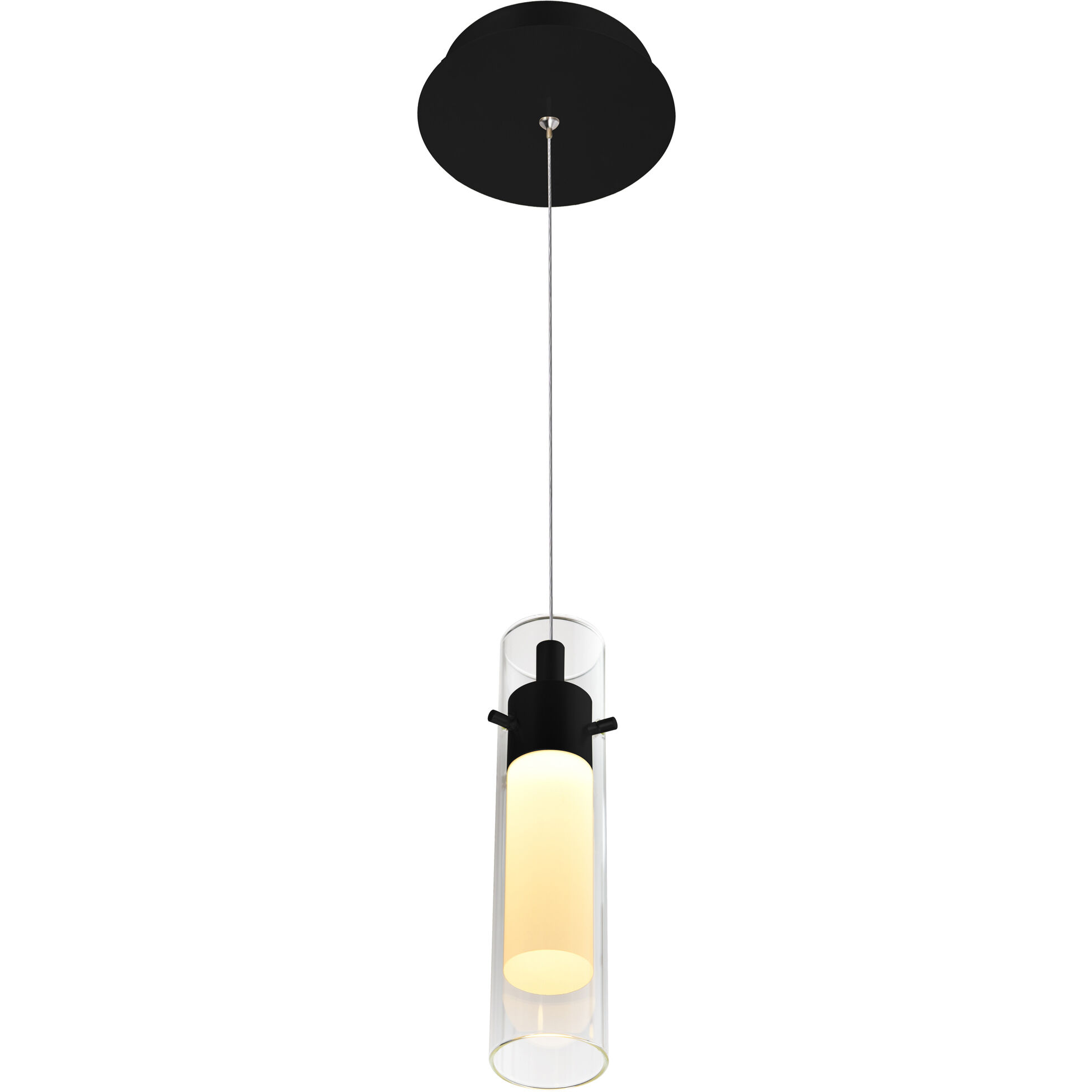 Olinda LED 2 inch Black Mini Pendant Ceiling Light