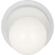 Kelly by Kelly Wearstler Nodes Sconce Wall Light in Matte White
