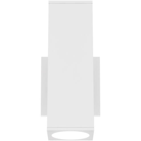Cubix LED 9.42 inch White Outdoor Wall Light