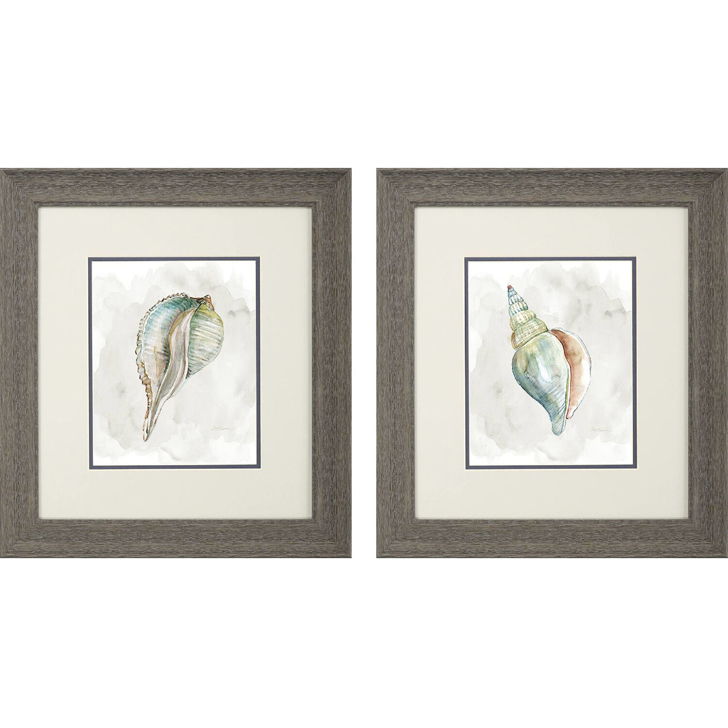 Waterside Blue and Green Framed Art, Propac