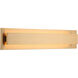 Baretta Wall Sconce Wall Light in Aged Gold Brass