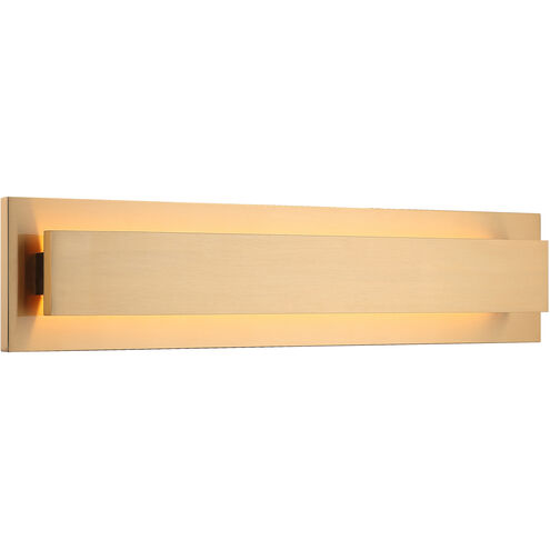 Baretta Wall Sconce Wall Light in Aged Gold Brass