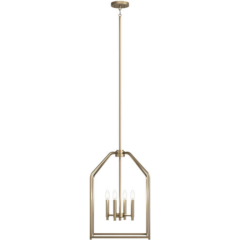 Madden 4 Light 16 inch Champagne Bronze Foyer Pendant Ceiling Light