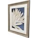 Blue Dry Palms Blue and Beige Framed Art, Propac