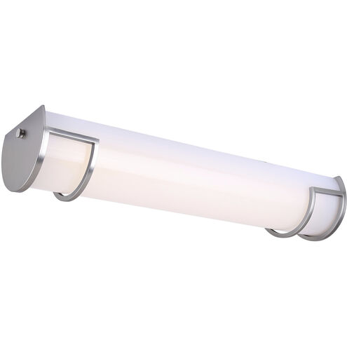 Madison LED 24.75 inch Brushed Nickel Vanity Light Wall Light