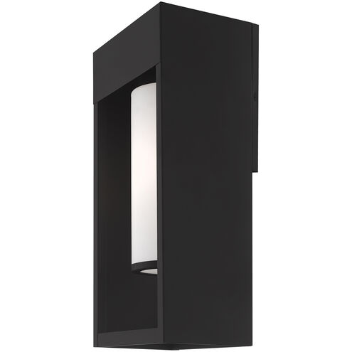 Bleecker 1 Light 17 inch Black Outdoor Wall Lantern