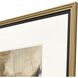 Warm Reception / With Pleasure Brown and Black and Beige and Gray Framed Art