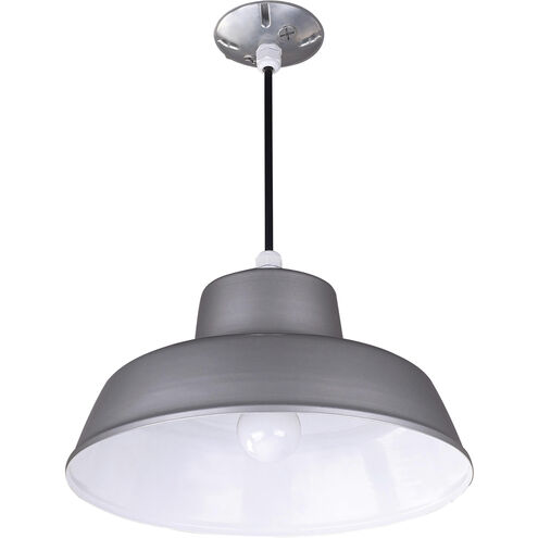 Madison 1 Light 10 inch Grey Barn Light