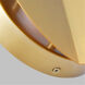 kate spade new york Dottie LED 6.63 inch Burnished Brass ADA Wall Sconce Wall Light