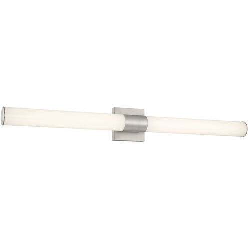 Vantage LED Brushed Nickel Wall Sconce Wall Light, Round