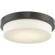 Step LED 12.8 inch Bronze Flush Mount Ceiling Light