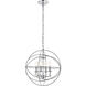 Wallace 4 Light 16 inch Chrome Pendant Ceiling Light