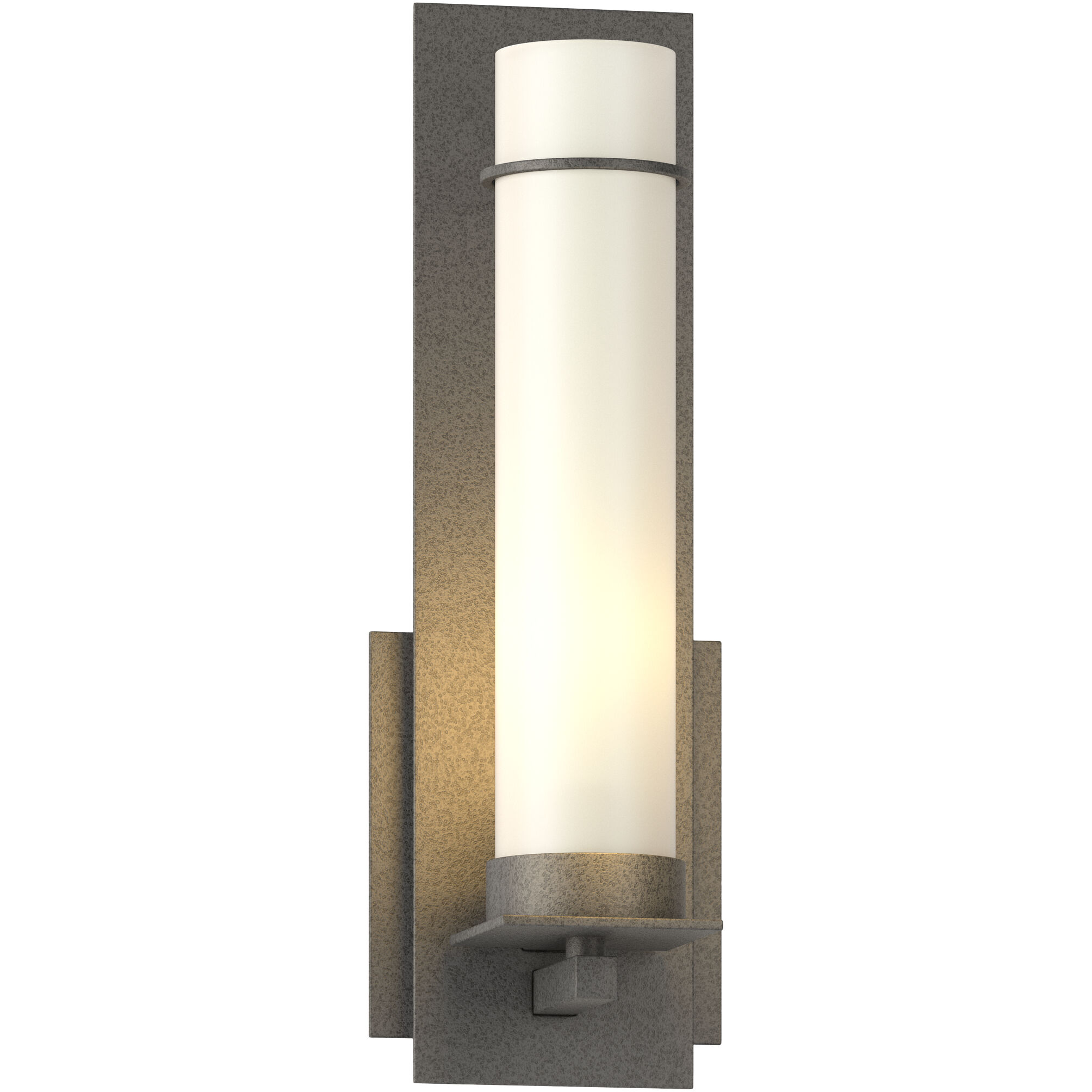 New Town 1 Light 4.25 inch Natural Iron ADA Sconce Wall Light in Opal