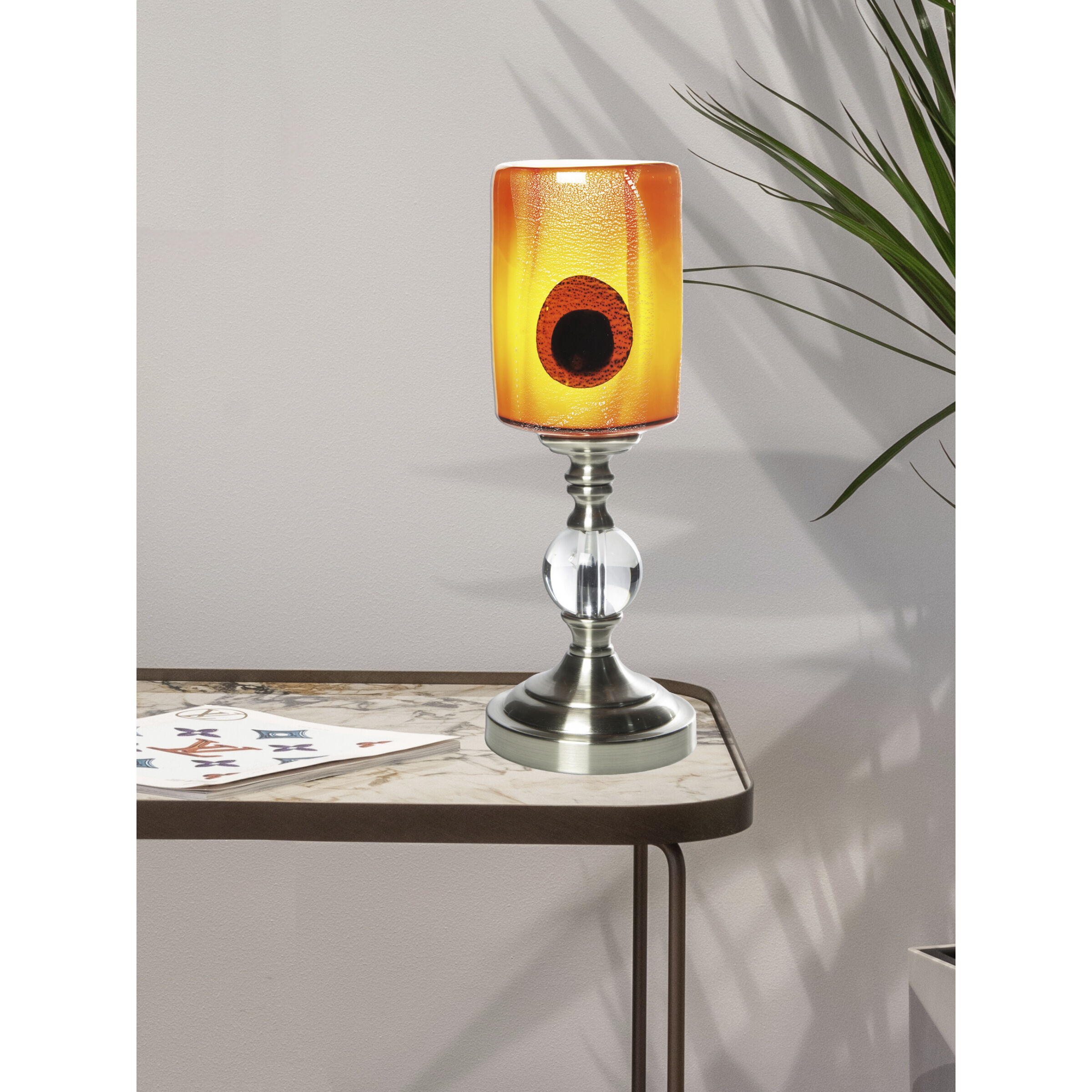 Filare 13 inch 60.00 watt Brushed Nickel Accent Lamp Portable Light