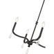 Viremont 4 Light 22 inch Matte Black Chandelier Ceiling Light